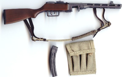 Dragon toy PPSh-41 with stick mag
